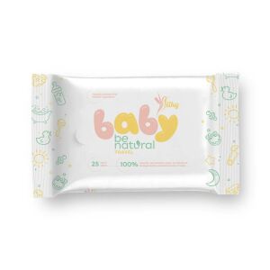 Silky baby be natural travel 100% lebomló baba törlőkendő