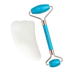 SIKS Zafír és Opál Arcmasszázs Roller és Gua Sha Készlet - Rehabilitációs segédeszköz