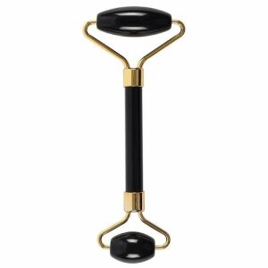 SIKS Arcmasszázs henger, fekete kvarc, kétvégű - Rehabilitációs segédeszköz