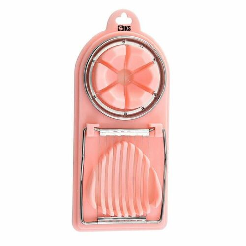 SIKS EGG1 rózsaszín többfunkciós tojásszeletelő főtt tojáshoz