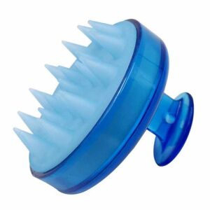 SIKS kék szilikon fejbőrmasszírozó kefe - Rehabilitációs segédeszköz