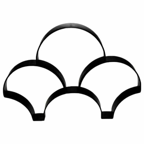 SIKS Contour forma bélyegzett beton vagy díszkő járda öntéséhez, természetes utánzatú formasablon, bélyegző modell 13, műanyag, méretek 51,5 x 4 x 35,5 cm