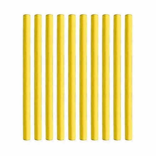 SIKS Sárga Rugalmas Hajcsavaró szett, 10 db