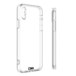 SIKS iPhone XS Max átlátszó tok, vékony telefonvédő, oldalnézet - SIKS