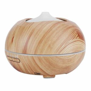 SIKS háromszög alakú párásító aroma diffúzor, 400ml, világos fa kivitel - Levegőkezelés