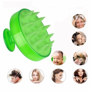 Kollázs a SIKS fejbőrmasszírozó keféről és felhasználási példákról - Rehabilitációs segédeszköz