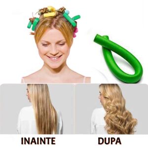 SIKS rugalmas hajcsavarók használata a hajformázáshoz - Hajcsavaró