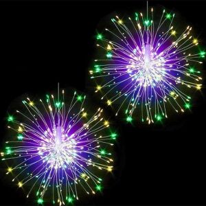 SIKS többszínű LED tűzijáték fényfüzér karácsonyi dekorációhoz - SIKS