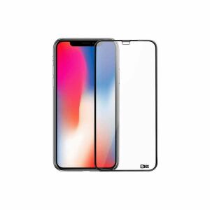 SIKS iPhone XS MAX edzett üveg képernyővédő fólia iPhone mellett - SIKS