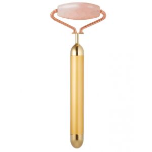 SIKS arany arcmasszírozó henger rózsakvarccal a ráncok csökkentésére - Rehabilitációs segédeszköz