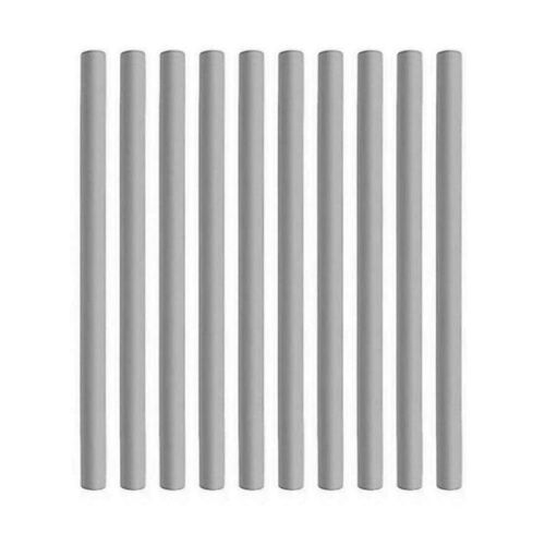 SIKS 10 darabos rugalmas hajcsavaró készlet, szürke