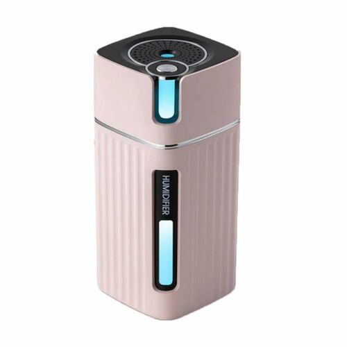 SIKS aroma diffúzoros párásító, ultrahangos, rózsaszín