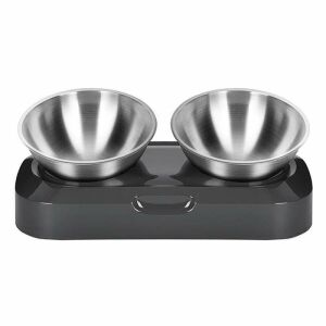 SIKS dupla tál szett állvánnyal, rozsdamentes acél tálak - SIKS