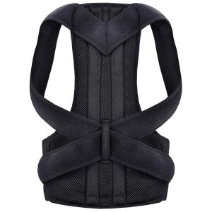 Siks fekete testtartás javító férfiaknak és nőknek, XL-es méret - Rehabilitációs segédeszköz