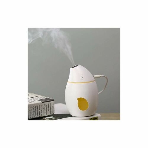 SIKS Ultrahangos párásító használat közben, 160 ml, fehér, gőzzel