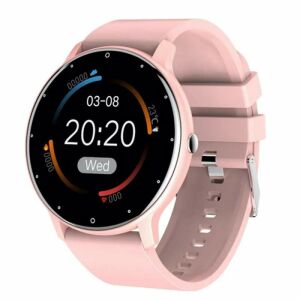 SIKS Smartwatch rózsaszín, teljes érintőképernyős HD kijelzővel - SIKS