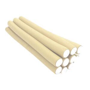 SIKS Bézs Színű Rugalmas Hajcsavarók, 10 darabos készlet - Hajcsavaró