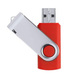 SIKS 4GB Piros USB Meghajtó - Gyors Adatátvitel - Pendrive