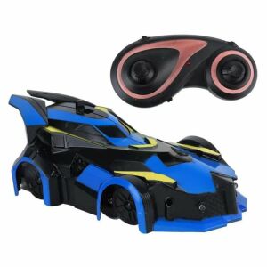 SIKS kék és fekete antigravitációs falmászó versenyautó játék távirányítóval - SIKS