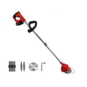 SIKS 48V Akkumulátoros Fűkasza pengékkel és tartozékokkal - SIKS