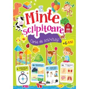 Minte sclipitoare. carte de activitati +6 ani, Dreamland Publications 129659733