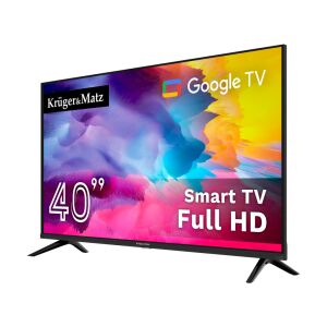Krüger&Matz 40" Full HD Google Smart TV elölnézet - Krüger&Matz