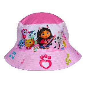 Netflix Gabby's Dollhouse розова слънчева шапка за деца, 30+ UV защита - Бебе & Малко дете