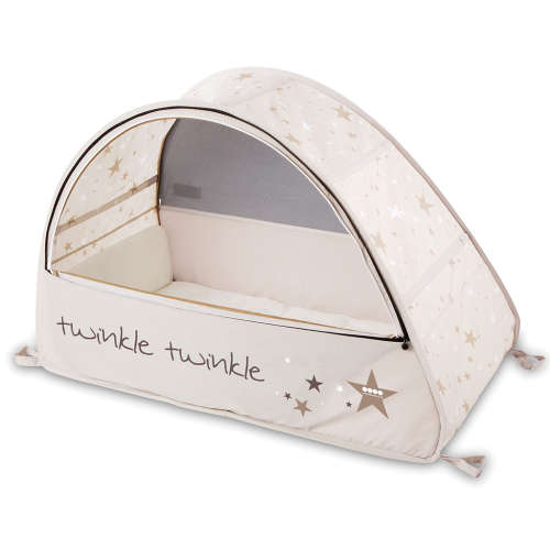 Koo-di Pop Up Sun&Sleep travel bubble cot, twinkle Utazóágy #bézs