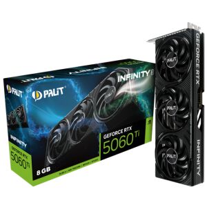 PALIT NVIDIA RTX5060Ti Infinity 3 8GB GDDR7 - NE7506T019P1-GB2062S 129672316 - Palit Graphics Card