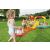 Play Center loc de joaca acvatic, bazin pentru copii, centru de joaca gonflabil - cu tobogan si sala de bowling, 435x213x117cm 129678315