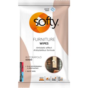 Softy Furniture bútorápoló nedves törlőkendő 40 lap 129684337 - Softy