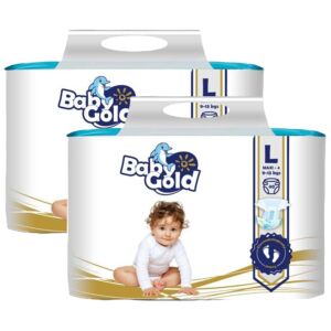 Бебешки златни щифтове 9-13 кг Maxi 4 (2x40 бр.)