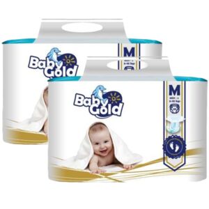Бебешки златни панталони 5-10kg Midi 3 (2x45бр.)