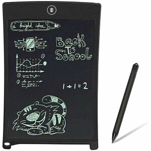 Tableta LCD desenat si scris, 10", pentru copii, negru, Cartek, grafica 129688869 - Table de scris si desenat