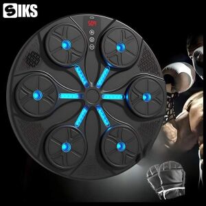 SIKS Intelligens Boxgép, fekete, LED világítással, Bluetooth hangszóróval és kesztyűvel - SIKS