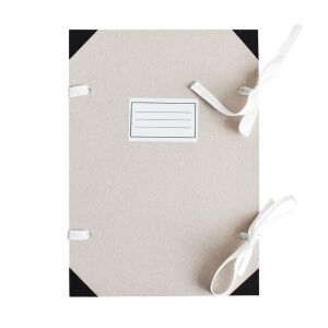 Szalagos irományfedél A4, megerősített sarokkal 1250g. 1m szalaggal Bluering® 129693363 - Szalagos irományfedél