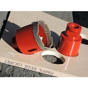 Diatech червено диамантено свредло 10 mm за ъглошлайф M14 129694254 - Свредло