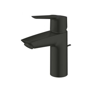 Grohe Start matte black single lever basin mixer tap 1/2' S size - Faucet