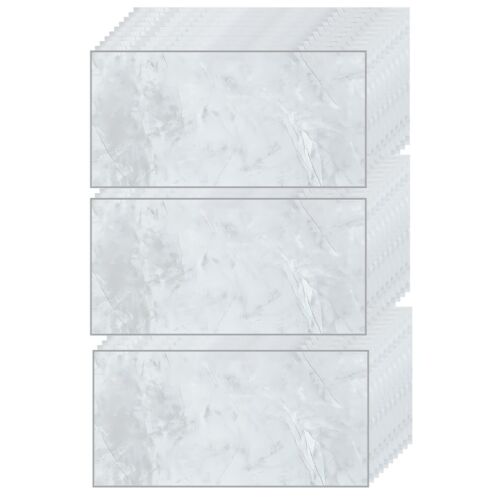 30 S DEPOT® tapéta csempe készlet, márvány utánzat, vastagság 2mm, méretek 30x60cm, szürke