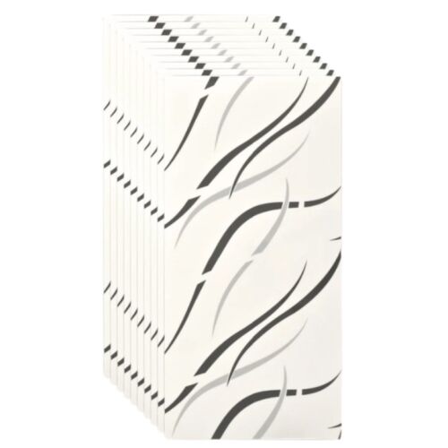 30 S DEPOT® tapéta csempe készlet, vastagság 2mm, méretek 30x60cm, márványutánzat, poros fehér