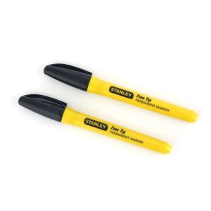 STANLEY - Set 2 buc marker permanent negru [0-47-316] 129701758 - Markere