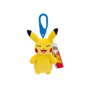 Figurină de pluș Pokémon cu breloc - Pikachu 8 cm (zâmbind) 147224940 - Brelocuri