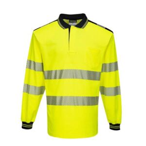 Portwest PW3 Hi-Vis hosszú ujjú pólóing 143990393 - Láthatósági ruházat