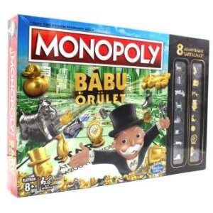 Hasbro Monopoly családi Társasjáték-Bábu Őrület kiadás 45498949 Társasjátékok - Monopoly