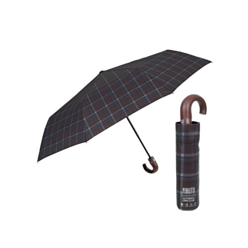 Férfi automata esernyő Perletti Technology / barna, 21792