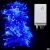 SIKS karácsonyi Fényfüzér, függönymodell, 8 fényjáték, rojt, 300 led, 3 M x 3 m kül- és beltérre, fehér vezeték, összeköthető, kék 145850943