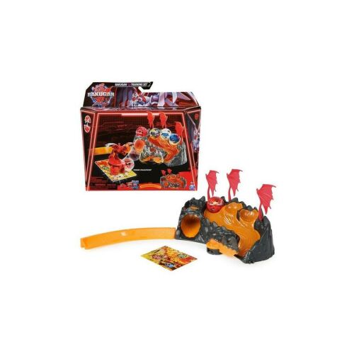 Spin Master Bakugan S6 Edző szett Titanium Dragonoiddal, egy vulkánnal és egy rámpával ellátott játékkészlet a Bakugan csatákhoz