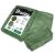 Tarpaulin, green 3x5 m, 90gr/nm (The actual size may vary up to 5% from the nominal size. 129734168
