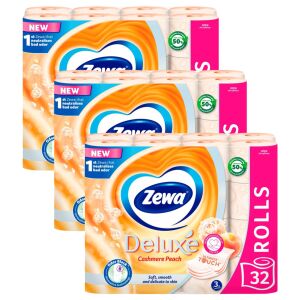 Zewa Deluxe Cashmere Peach 3 rétegű Toalettpapír 3x32 tekercs 129732443