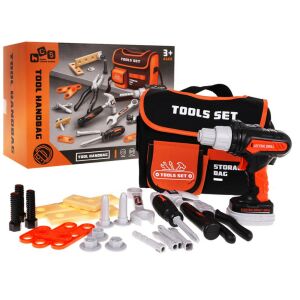 Játék szerszámkészlet táskával